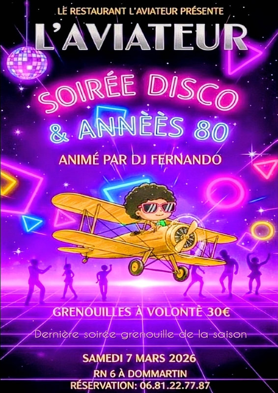 Evenements - L'Aviateur - restaurant DOMMARTIN - bon restaurant DOMMARTIN